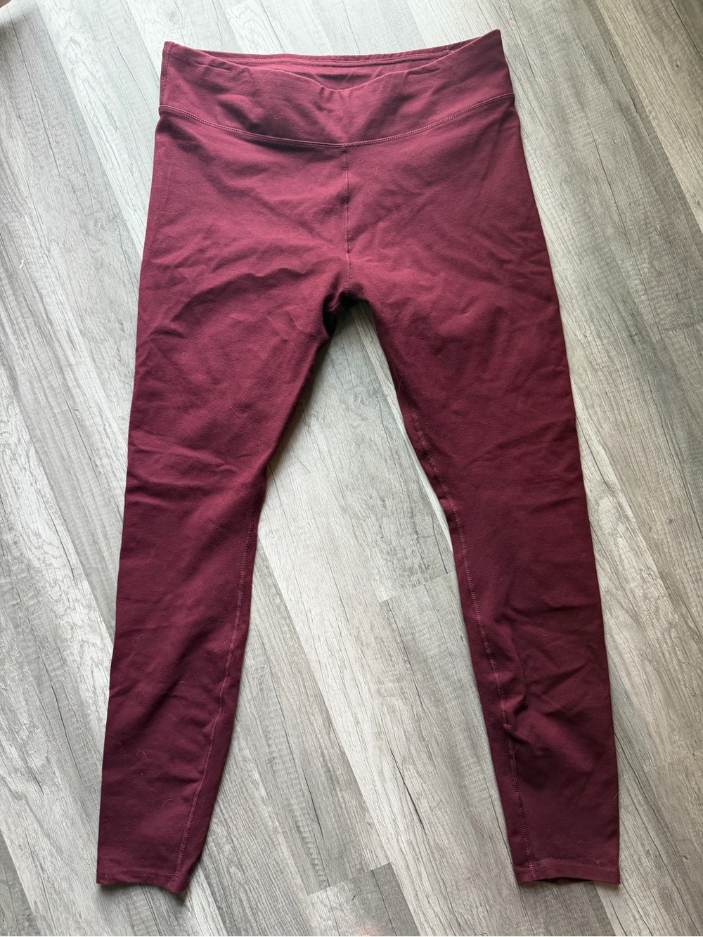 Pact Women's Burgundy High-Waist Leggings